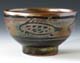 6 inch bowl shino over slip